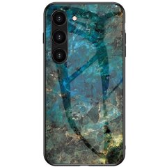 Защитный чехол Deexe Gradient Pattern для Samsung Galaxy S23 Plus - Emerald