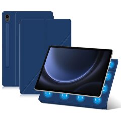 Захисний чохол Deexe Magnetic Case для Samsung Galaxy Tab S9 FE (X510) - Blue