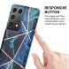 Защитный чехол Deexe Marble Pattern для Samsung Galaxy S21 Ultra - Light Blue. Фото 5 из 8