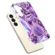Защитный чехол Deexe Marble Pattern для Samsung Galaxy S24 - Dark Purple. Фото 2 из 6