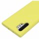 Защитный чехол Deexe Silicone Case для Samsung Galaxy Note 10+ (N975) - Yellow. Фото 4 из 6
