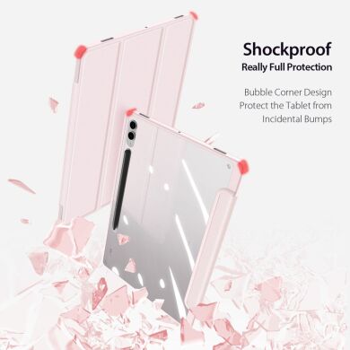 Защитный чехол DUX DUCIS TOBY Series для Samsung Galaxy Tab S9 FE Plus - Light Pink