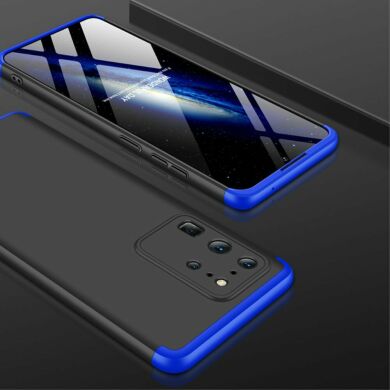 Защитный чехол GKK Double Dip Case для Samsung Galaxy S20 Ultra (G988) - Black / Blue