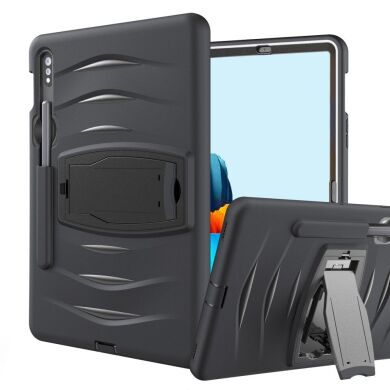 Защитный чехол UniCase Bravo Series для Samsung Galaxy Tab S7 (T870/875) / S8 (T700/706) - Black