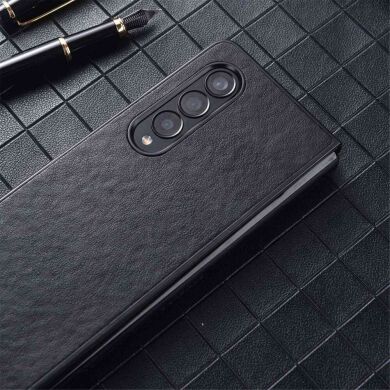Защитный чехол UniCase Leather Series (FF) для Samsung Galaxy Fold 4 - Black