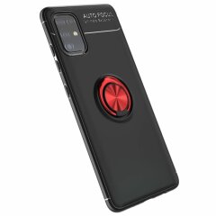 Защитный чехол UniCase Magnetic Ring для Samsung Galaxy M31s (M317) - Black / Red