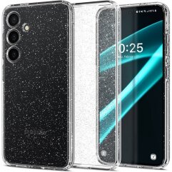 Защитный чехол Spigen (SGP) Liquid Crystal Glitter для Samsung Galaxy S24 Plus (S926) - Crystal Quartz