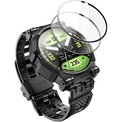 Защитный чехол i-Blason Armorbox Case with Tempered Glass by Supcase для Samsung Galaxy Watch 4 / 5 / 6 (44mm) - Black