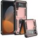Защитный чехол Deexe Armor Case (FF) для Samsung Galaxy Flip 4 - Rose Gold. Фото 2 из 8