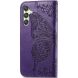 Чехол UniCase Butterfly Pattern для Samsung Galaxy A25 (A256) - Dark Purple. Фото 4 из 5