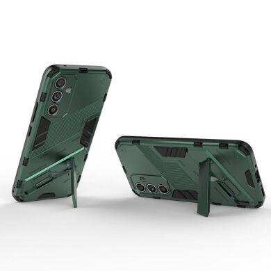 Защитный чехол Deexe Bibercas для Samsung Galaxy A54 (A546) - Green