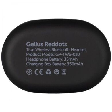 Беспроводные наушники Gelius Pro Reddots TWS Earbuds GP-TWS010 - Black