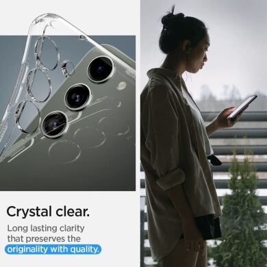 Защитный чехол Spigen (SGP) Liquid Crystal для Samsung Galaxy S23 (S911) - Space Quartz