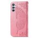 Чехол UniCase Butterfly Pattern для Samsung Galaxy A54 (A546) - Pink. Фото 3 из 7