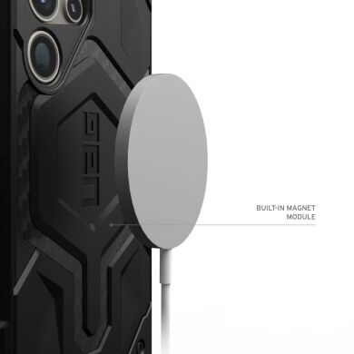 Защитный чехол URBAN ARMOR GEAR (UAG) Monarch Pro для Samsung Galaxy S24 Ultra (S928) - Carbon Fiber