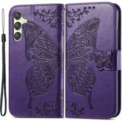 Чохол UniCase Butterfly Pattern для Samsung Galaxy A25 (A256) - Dark Purple