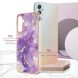 Защитный чехол Deexe Marble Style для Samsung Galaxy A25 (A256) - Light Purple. Фото 2 из 6