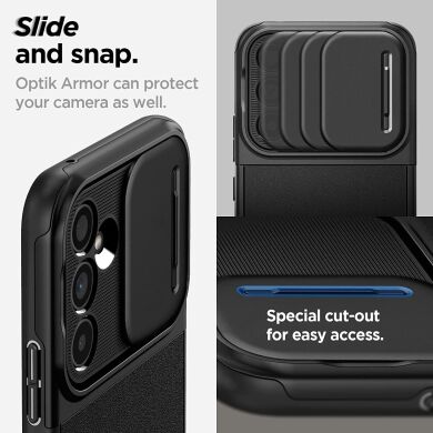 Защитный чехол Spigen (SGP) Optik Armor для Samsung Galaxy A54 (A546) - Black
