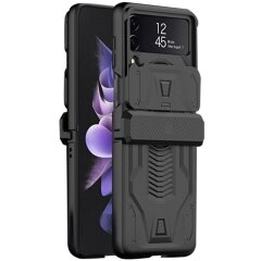 Защитный чехол GKK Hinge Case для Samsung Galaxy Flip 4 - Black