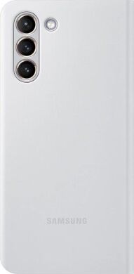 Чехол-книжка Smart LED View Cover для Samsung Galaxy S21 Plus (G996) EF-NG996PJEGRU - Light Gray