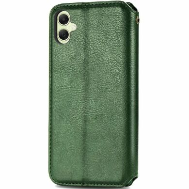 Чехол Deexe Rhombus Wallet для Samsung Galaxy A05 (A055) - Green