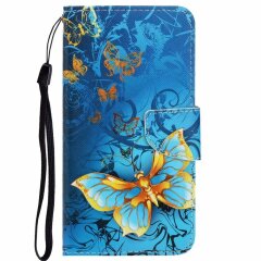 Чехол-книжка Deexe Color Wallet для Samsung Galaxy M11 (M115) - Butterflies