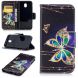 Чехол-книжка UniCase Color Wallet для Samsung Galaxy J5 2017 (J530) - Luxury Butterfly. Фото 1 из 9