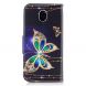 Чехол-книжка UniCase Color Wallet для Samsung Galaxy J5 2017 (J530) - Luxury Butterfly. Фото 3 из 9