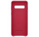 Чехол Leather Cover для Samsung Galaxy S10 (G973) EF-VG973LREGRU - Red. Фото 4 из 4