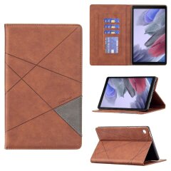 Чохол UniCase Geometric Style для Samsung Galaxy Tab A7 Lite (T220/T225) - Coffee
