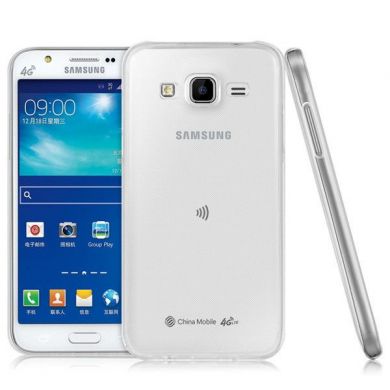 Силиконовая накладка Deexe UltraThin для Samsung Galaxy J5 (J500)