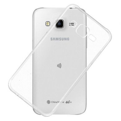 Силиконовая накладка Deexe UltraThin для Samsung Galaxy J5 (J500)
