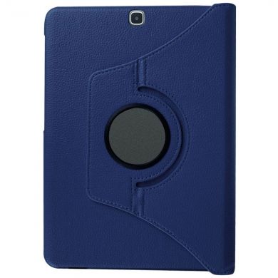 Чехол Deexe Rotation для Samsung Galaxy Tab S2 9.7 (T810/815) - Dark Blue