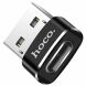 Адаптер Hoco UA6 USB to Type-C - Black