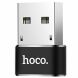 Адаптер Hoco UA6 USB to Type-C - Black