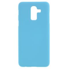 Пластиковый чехол Deexe Hard Shell для Samsung Galaxy J8 2018 (J810) - Blue