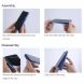 Пластиковый чехол NILLKIN Frosted Shield для Samsung Galaxy M20 (M205) - Black. Фото 22 из 22