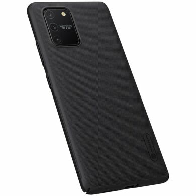 Пластиковый чехол NILLKIN Frosted Shield для Samsung Galaxy S10 Lite (G770) - Black