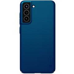 Пластиковий чохол NILLKIN Frosted Shield для Samsung Galaxy S21 FE (G990) - Blue