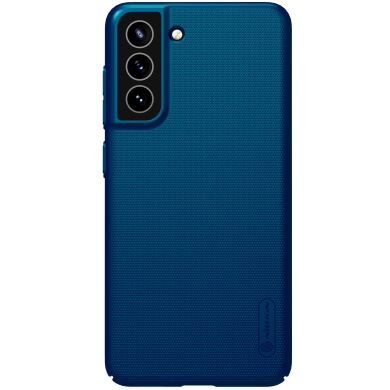 Пластиковий чохол NILLKIN Frosted Shield для Samsung Galaxy S21 FE (G990) - Blue
