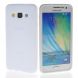Силиконовая накладка Deexe S Line для Samsung Galaxy A3 (A300) - White. Фото 1 из 4