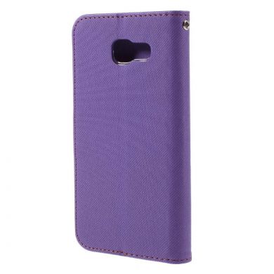 Чехол-книжка ROAR KOREA Cloth Texture для Samsung Galaxy A5 2016 (A510) - Violet