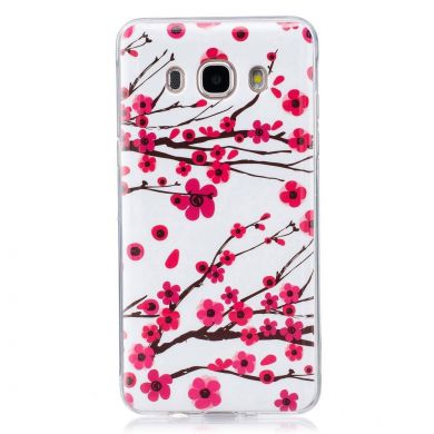 Силиконовый (TPU) чехол Deexe LumiCase Samsung Galaxy J5 2016 (J510) - Cherry Blossom