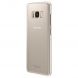 Пластиковый чехол Clear Cover для Samsung Galaxy S8 (G950) EF-QG950CFEGRU - Gold. Фото 5 из 5