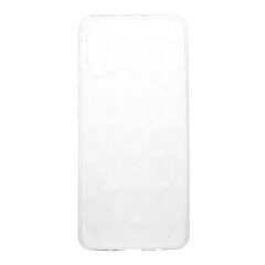 Силиконовый чехол Deexe 3D Diamond Texture для Samsung Galaxy A70 (A705) - White