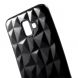 Силиконовый чехол Deexe 3D Diamond Texture для Samsung Galaxy J6+ (J610) - Black. Фото 4 из 5