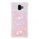 Силиконовый (TPU) чехол Deexe Liquid Glitter для Samsung Galaxy J6+ (J610) - Pink. Фото 6 из 7