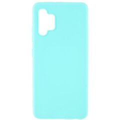 Силиконовый (TPU) чехол Deexe Matte Case для Samsung Galaxy A32 (А325) - Baby Blue