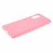 Силиконовый (TPU) чехол Deexe Matte Case для Samsung Galaxy S20 (G980) - Pink. Фото 4 из 5