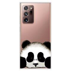 Силиконовый (TPU) чехол Deexe Pretty Glossy для Samsung Galaxy Note 20 Ultra (N985) - Panda
